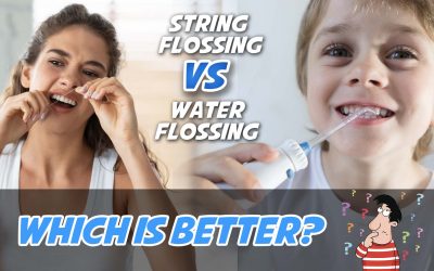 Is water flossing better than string flossing?