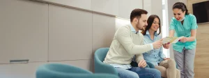 Family dental appointment