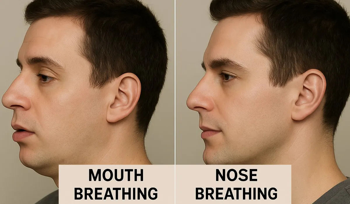 mouth breathing