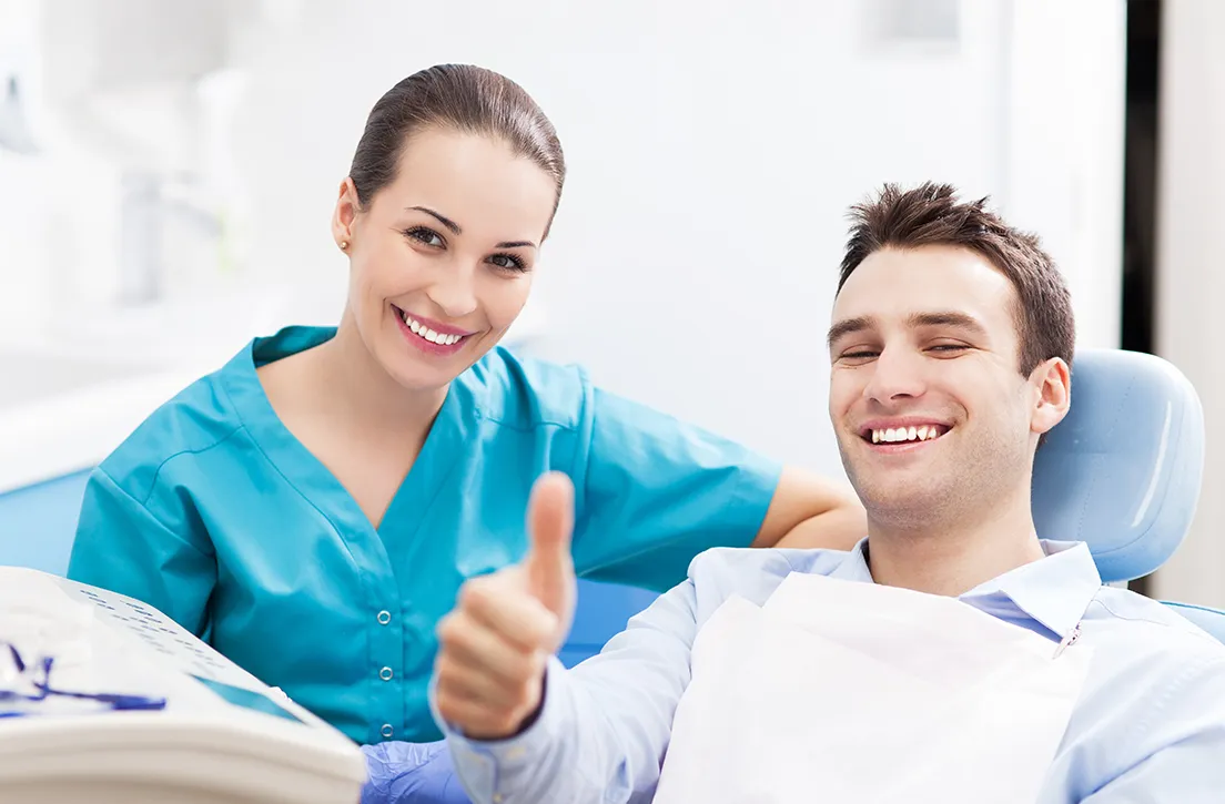Internal Bleaching & Composite Veneers
