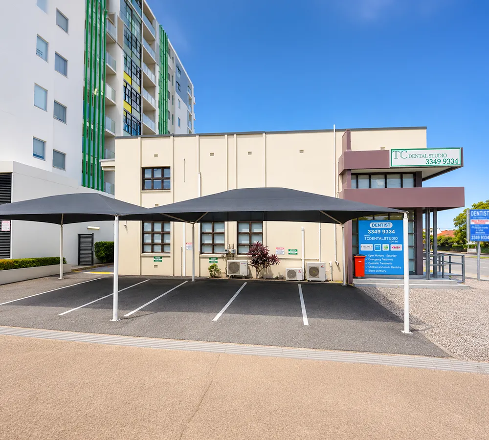 TC dental parking area